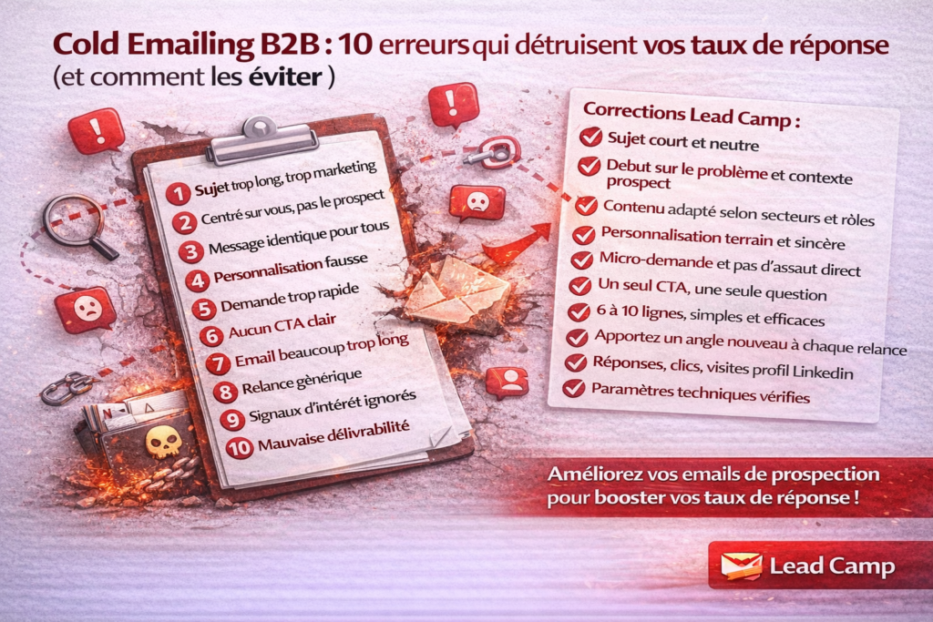 taux de réponse email